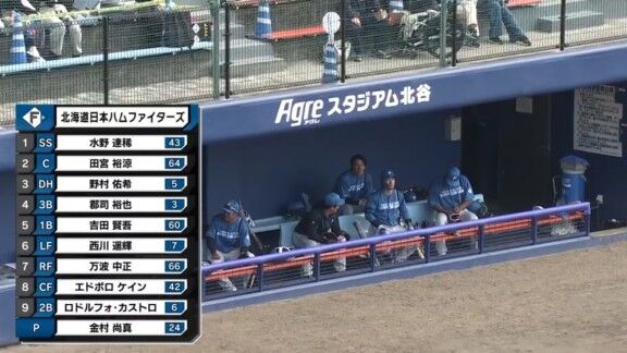 中日新助っ人・サノー、来日初打席【動画】