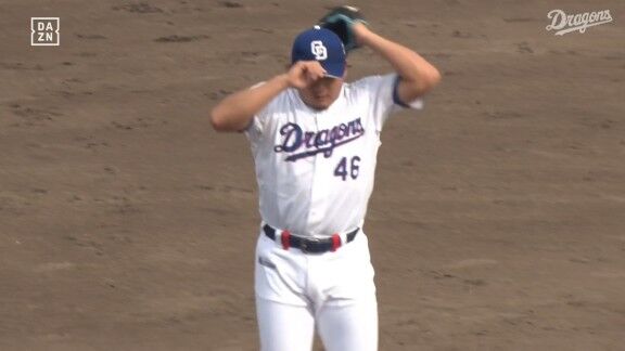 中日・梅野雄吾、今日の登板結果