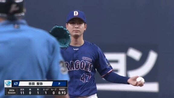 中日・吉田聖弥、京セラドーム大阪は西濃運輸時代に登板した経験があり「悔しい思いや懐かしい思いもある。気持ちよく投げられたと思います」