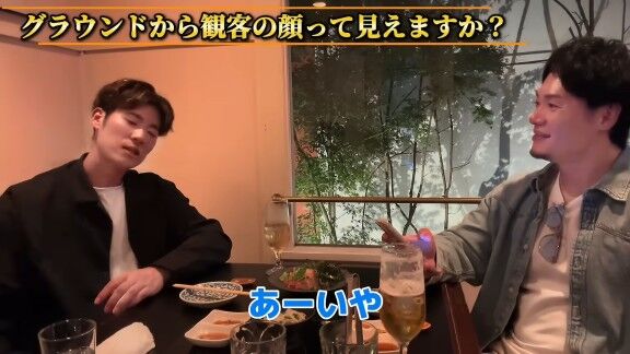 Q.グラウンドから観客の顔って見えますか? → 中日・上林誠知は…