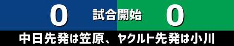 7月14日(木)　セ・リーグ公式戦「中日vs.ヤクルト」【試合結果、打席結果】　中日、4-1で勝利！　先制されるも投打ガッチリ噛み合い逆転勝利！3連勝！！！