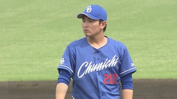 中日・野中天翔、好投を見せる!!!