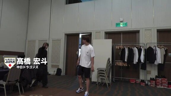 中日・高橋宏斗「見てください、この量。いつ、誰が使うんですか、男に対して」【動画】