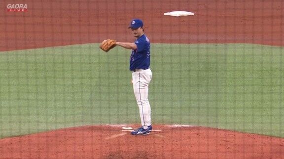中日・藤嶋健人、好投を見せる