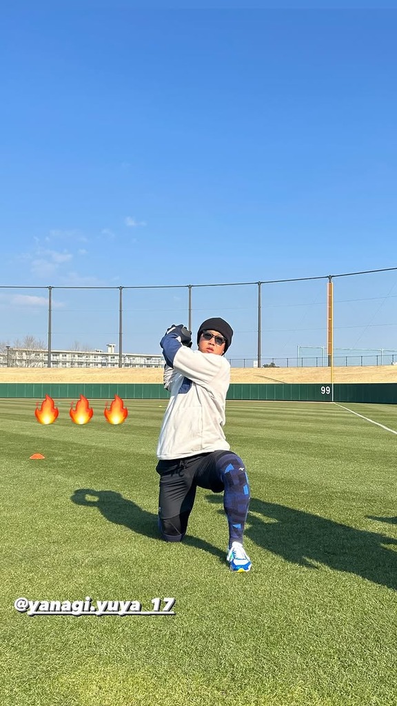 “柳塾”自主トレの様子