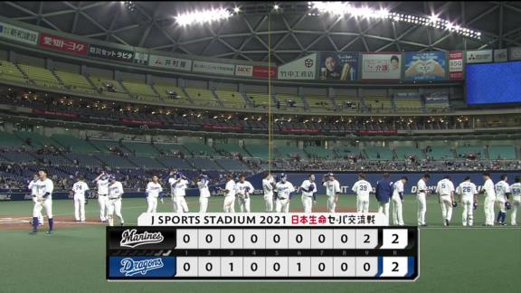 中日、交流戦は3位で最後のカードへ