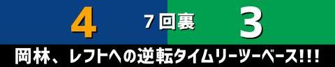 7月13日(水)　セ・リーグ公式戦「中日vs.ヤクルト」【全打席結果速報】　岡林勇希、溝脇隼人、小笠原慎之介らが出場！！！