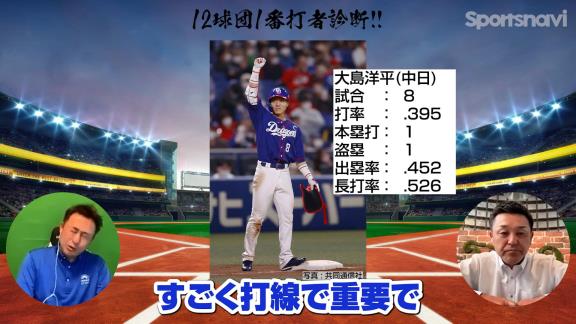 谷繁元信さんによる“1番打者診断”　セ・リーグNo.1のトップバッターと評価した選手は…？