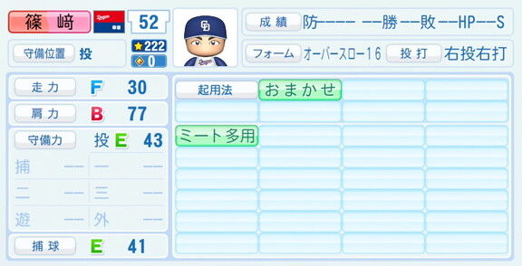 中日ドラフト3位・篠﨑国忠、『パワプロ2026』8月20日(木)アップデートでの選手能力査定は…?