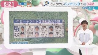 4月24日(金)からのセ・リーグ公式戦「中日vs.ヤクルト」3連戦、両チームの先発予想6人