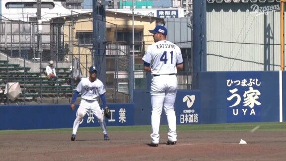 中日・辻本倫太郎、2安打1打点マルチヒット！！！