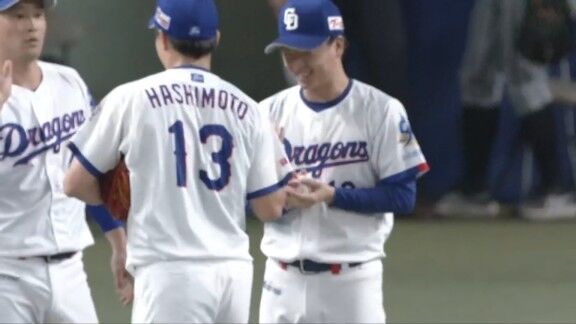 中日ドラフト2位・櫻井頼之介、プロ初勝利を挙げる！！！