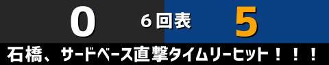 5月14日(土)　セ・リーグ公式戦「巨人vs.中日」【試合結果、打席結果】　中日、6-7で敗戦…　5点リードの展開からまさかの逆転負け…