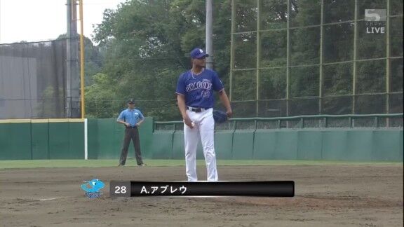 中日新助っ人・アブレウ、今日の登板結果