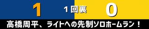 6月23日(水)　セ・リーグ公式戦「中日vs.阪神」【試合結果、打席結果】　中日、6-2で勝利！　一時は同点に追いつかれるも終盤に突き放す！！！