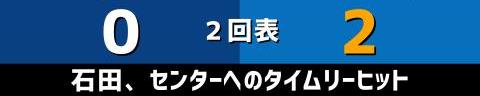 3月30日(水)　セ・リーグ公式戦「中日vs.DeNA」【試合結果、打席結果】　中日、6-7で敗戦…　終盤の集中打で1点差まで追い上げるも、あと一歩及ばず…