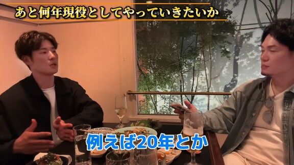 Q.あと何年現役としてやっていきたいですか？ → 中日・上林誠知の答えは…