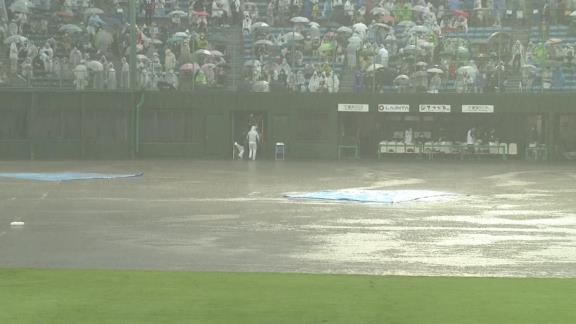 中日・石橋康太捕手、雨天中止が決まり、めちゃくちゃ残念そうな顔になる