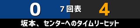 8月29日(日)　セ・リーグ公式戦「中日vs.巨人」【試合結果、打席結果】　中日、1-5で敗戦…　カード勝ち越しならず…