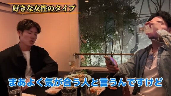 Q.好きな女性のタイプは? → 中日・上林誠知が回答