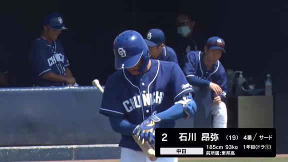 ファームに戻った中日ドラフト1位・石川昂弥が打撃に悩み？　仁村徹2軍監督「彼は今、打撃で悩んでいるからね」