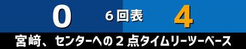 8月5日(金)　セ・リーグ公式戦「中日vs.DeNA」【試合結果、打席結果】　中日、2-4で敗戦…　2点差まで追い上げるも及ばず、3連勝からの3連敗…