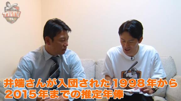 井端弘和さんが契約更改の裏話について語る　「1円でも多く。グラウンドにお金が落ちてる。拾いに拾いまくったれ」【動画】