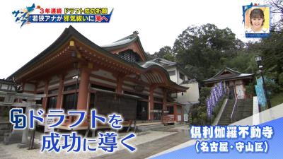 今年のドラフトでCBC・若狭敬一アナよりも先に滝行をした中日以外の他球団がいた！？　住職「スカウト部長さん、球団社長さん、監督さんが若狭さんと同じように滝に打たれましたよ」