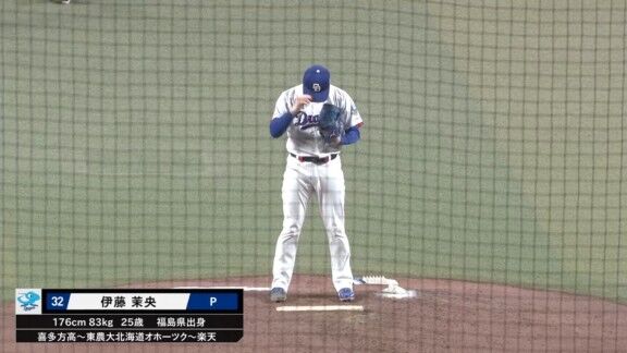 中日・伊藤茉央、今季ここまでの個人投手成績