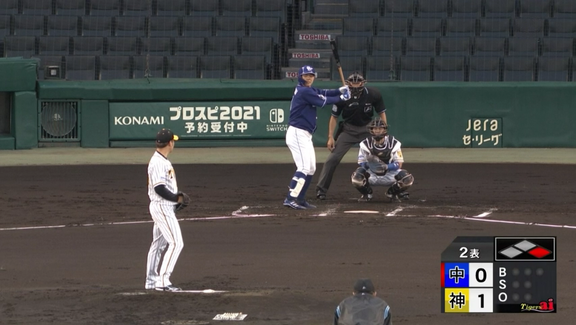 中日・高橋周平「バンテリンドームでは入っていない。まさか本塁打になるとは思わなかった」　ついに出た今季第1号の逆転2ランホームラン！！！【動画】