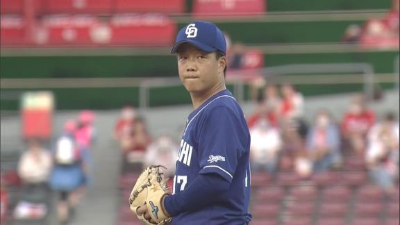 中日・柳裕也、8回途中1失点の好投で6月30日以来となる今季2勝目！「1軍で勝てる喜びを感じた」【投球結果】