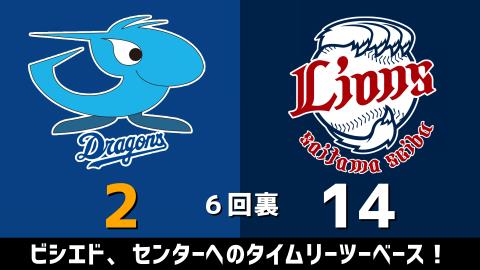 3月10日(水)　オープン戦「中日vs.西武」【試合結果、打席結果】　中日、2-14で敗戦…