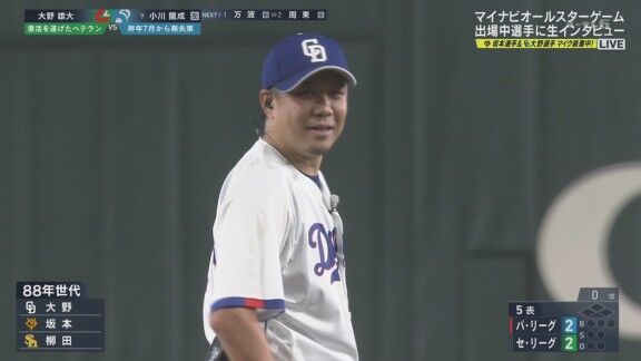 2024年に、岩瀬仁紀さん「雄大、そろそろ変えないとだめだよ」　中日・大野雄大「僕には無理だと思います」 → 試合で投げて自分と向き合っていく中で…