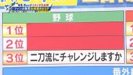 ファンからの「Q.二刀流にチャレンジしますか」の質問に対して中日・根尾昂投手は…