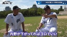 和田一浩さん「『なんでそれ打たないの？』というふうに見てる人いると思うんですよ。『なんでスコアラーつけているのに』『勉強していないんだよ』とか。勉強してるんですよ」　中村紀洋さん「勉強してからのことなんです」