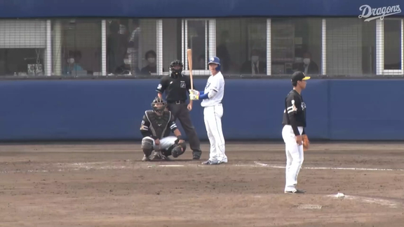 おかえり石川昂弥！！！　中日・石川昂弥がファームで実戦復帰！！！　ドラ2・鵜飼航丞もネクストに姿