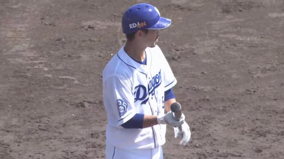 中日・阿部寿樹、今季チーム対外試合第1号となる同点3ランホームランを放つ！！！【打席結果】