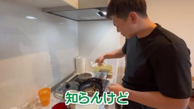 中日・高橋周平×濱将乃介、独特すぎる朝食作りの様子が公開される
