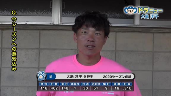 中日・藤井淳志選手「というか、大島黒過ぎやろ(　ﾟдﾟ)」