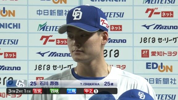 「これを言い訳にしたくない」　中日・石川昂弥、負傷後はバットを加工して負傷をカバーする