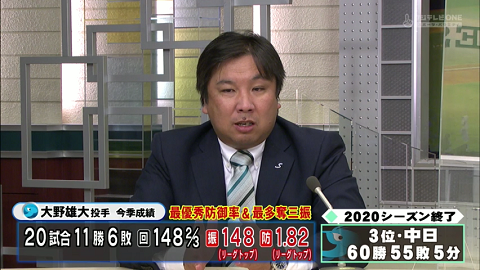 里崎智也さん「（中日）来年いけるんじゃないですか！」