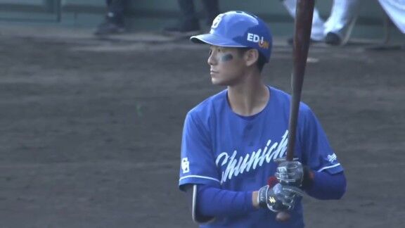 中日・尾田剛樹、11月16日(日) 練習試合「阪神vs.中日」で2安打マルチヒット!!!