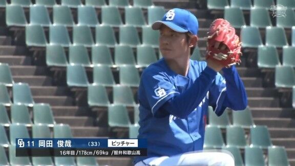 中日2軍、岡田俊哉が先発へ 村松開人、石川昂弥らもスタメン入り