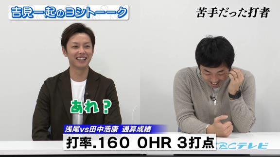 中日・浅尾拓也コーチ「苦手だった打者は…あと田中浩康さん」　吉見一起さん「あっ、山井さんじゃないですか？それ（笑）」【動画】