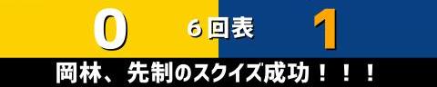 8月13日(土)　セ・リーグ公式戦「阪神vs.中日」【試合結果、打席結果】　中日、2-0で勝利！　投手陣が圧巻の完封リレー！！！2試合連続完封勝利！！！