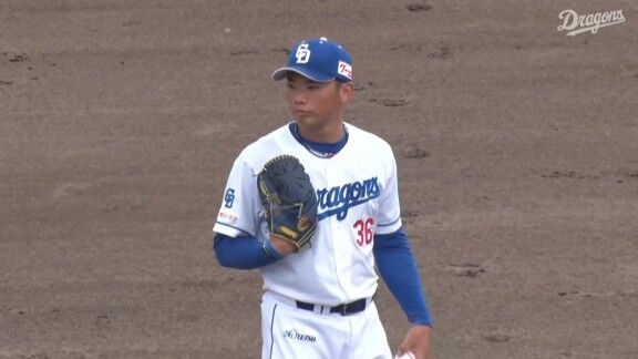 中日・福田幸之介が無失点ピッチング!!!