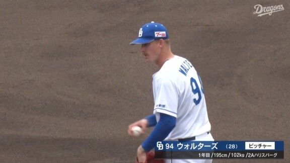 来季残留へのアピールを見せた中日新助っ人・ウォルターズが思いを語る