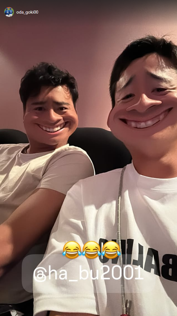 中日・尾田剛樹と土生翔太、オフの様子を投稿する