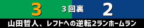 9月21日(木)　セ・リーグ公式戦「ヤクルトvs.中日」【全打席結果速報】　大島洋平、木下拓哉、小笠原慎之介らが出場！！！