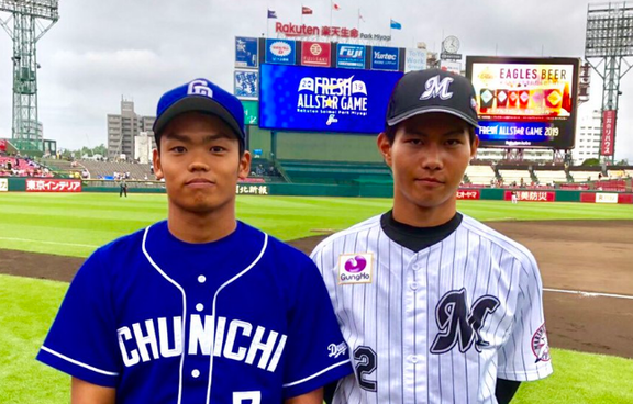 「フレッシュオールスターゲーム2019」試合開始前の様子